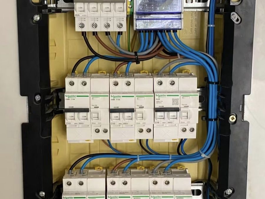 Quadro elettrico montato e cablato a Torvaianica